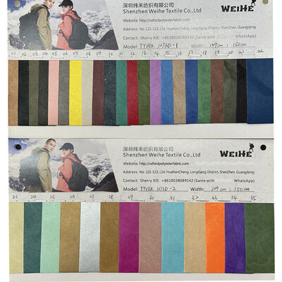 Tyvek Fabric 1073D Printable Durable Lightweight Water Repellent Material for Wallets Fashion Bags and Custom Printed Products