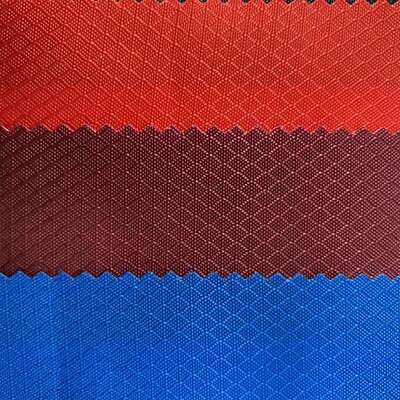200D rPET Oxford Fabric | Diamond Grid Lightweight Recycled Polyester | Wholesale