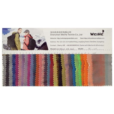 Light Weight 100% Polyester Netting Fabric ostiole For Hats Lining