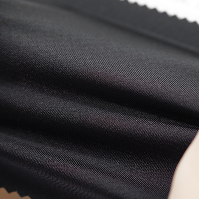 Recycled Soft Elastic Polyester Fabric 11% Spandex 0.9mm For Garment
